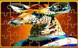 Giraffe Jigsaw Puzzle Slider Challenge