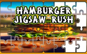 Hamburger Jigsaw Rush Puzzle Slider Game