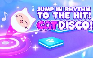 Cat Disco Rhythm Game - Jump to the Beat Online - Ludoryx free online game