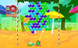 Om Nom Bubbles Bubble Shooter