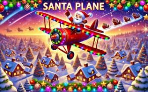 Santa Biplane Festive Flight