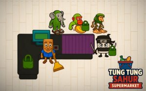 Tung Tung Sahur Supermarket - Cashier & Cleanup Simulator - Ludoryx free online game