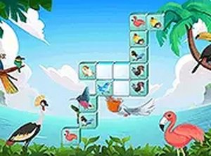 Jolly Jong Birds Mahjong Puzzle Game - Ludoryx free online game