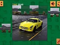 Mercedes-Benz SLS E-Cell Puzzle Online Game