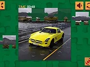 Mercedes-Benz SLS E-Cell Puzzle Online Game - Ludoryx free online game
