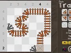 Daily Tracks Puzzle Game - Ludoryx free online game